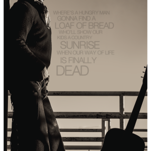 My Country Signed Poster