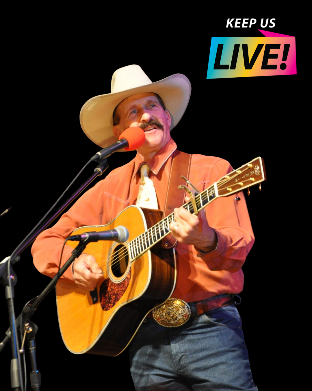 R.W. Hampton at Keep Us Live